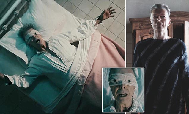 David Bowie, turning his death into art.